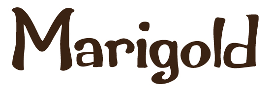 original typography for Marigold Vintage Wear